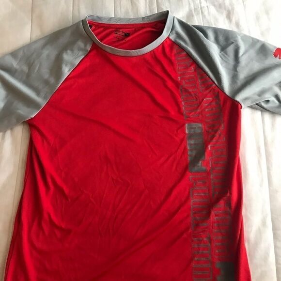 Puma boys sports T-shirt size 18 - Picture 1 of 2